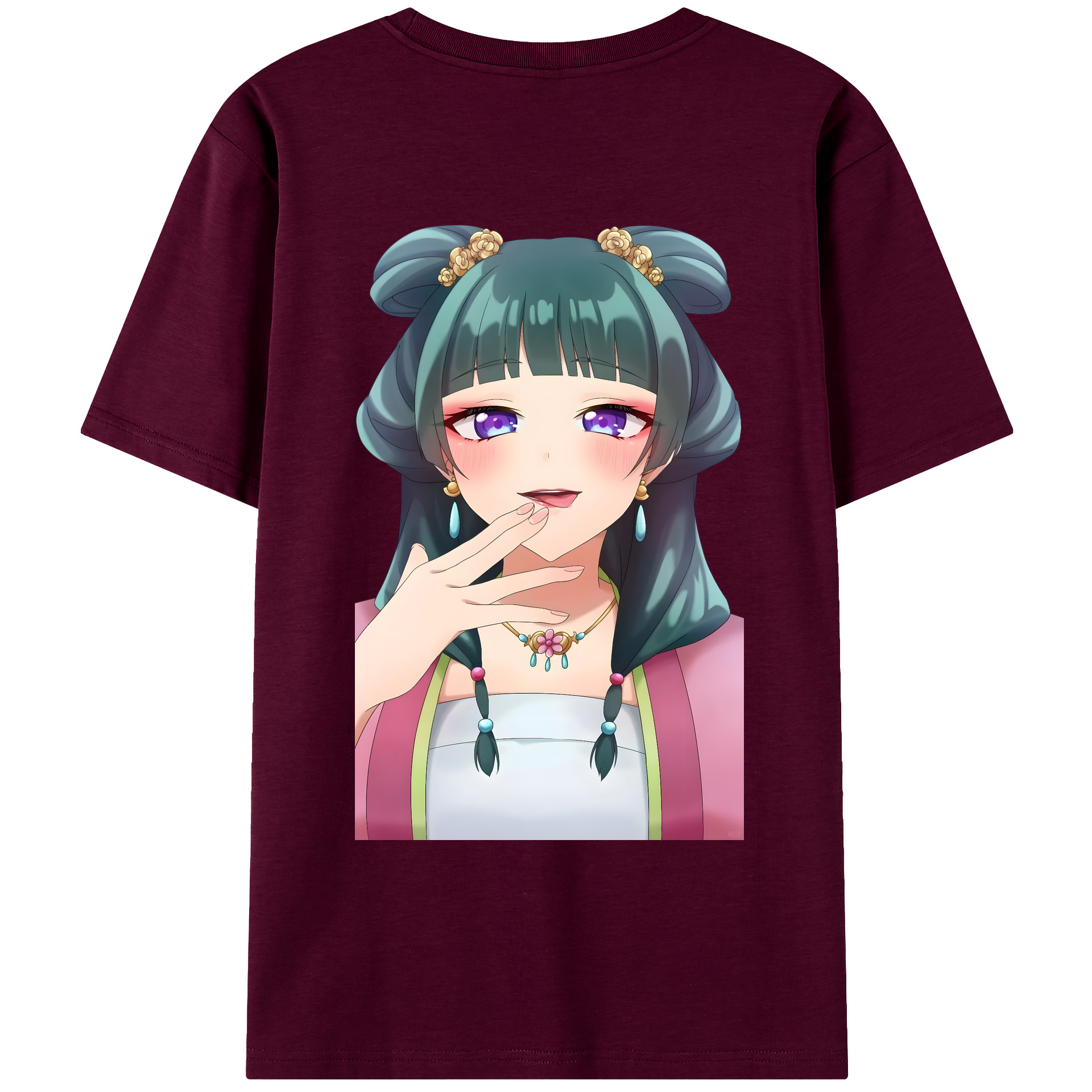 （画像用） 薬屋のひとりごと The Apothecary Diaries レディース半袖Tシャツ(バックプリント)